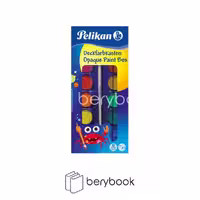 pelikan / آبرنگ دانش آموزی به همراه کرم و قلم / 12 رنگ اصل