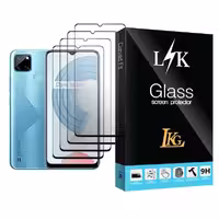محافظ صفحه نمایش ال کا جی مدل LK Glass MIX004 مناسب برای گوشی موبایل ریلمی C21Y بسته چهار عددی | کالا برتری