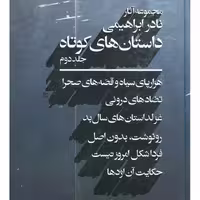 مجموعه آثار نادر ابراهیمی، داستان های کوتاه (جلد دوم)