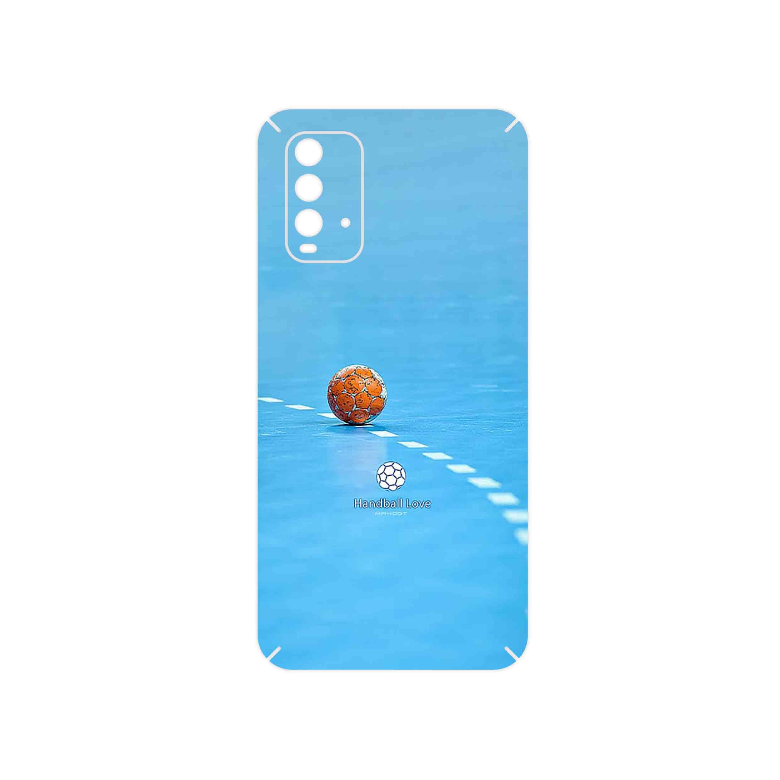 برچسب پوششی ماهوت مدل Handball مناسب برای گوشی موبایل شیائومی Redmi 9T
