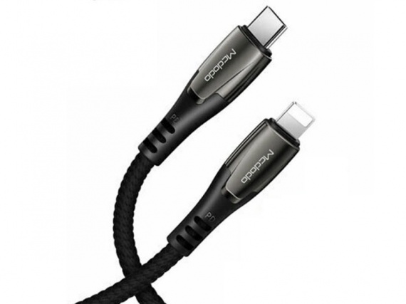 کابل شارژ سریع تایپ سی به لایتنینگ Mcdodo PD Quick Charge Type-C to Lightning 1.2M CA-7080