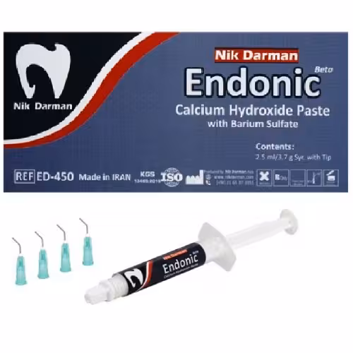 خمیر کلسیم هیدروکساید Endonic نیک درمان - فروشگاه تخصصی دندانپزشکی سپیرا