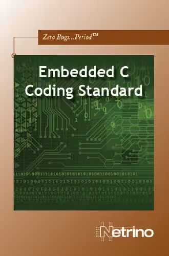 خرید و دانلود نسخه کامل کتاب Embedded C Coding Standard