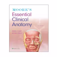 کتاب Moores Essential Clinical Anatomy اثر Arthur F. Dalley انتشارات Wolters Kluwer