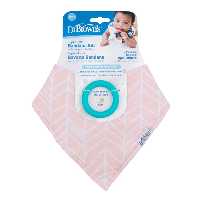 پیش بند دستمال گردنی دخترانه طرح Herringbone دکتر براون Dr Brown’s