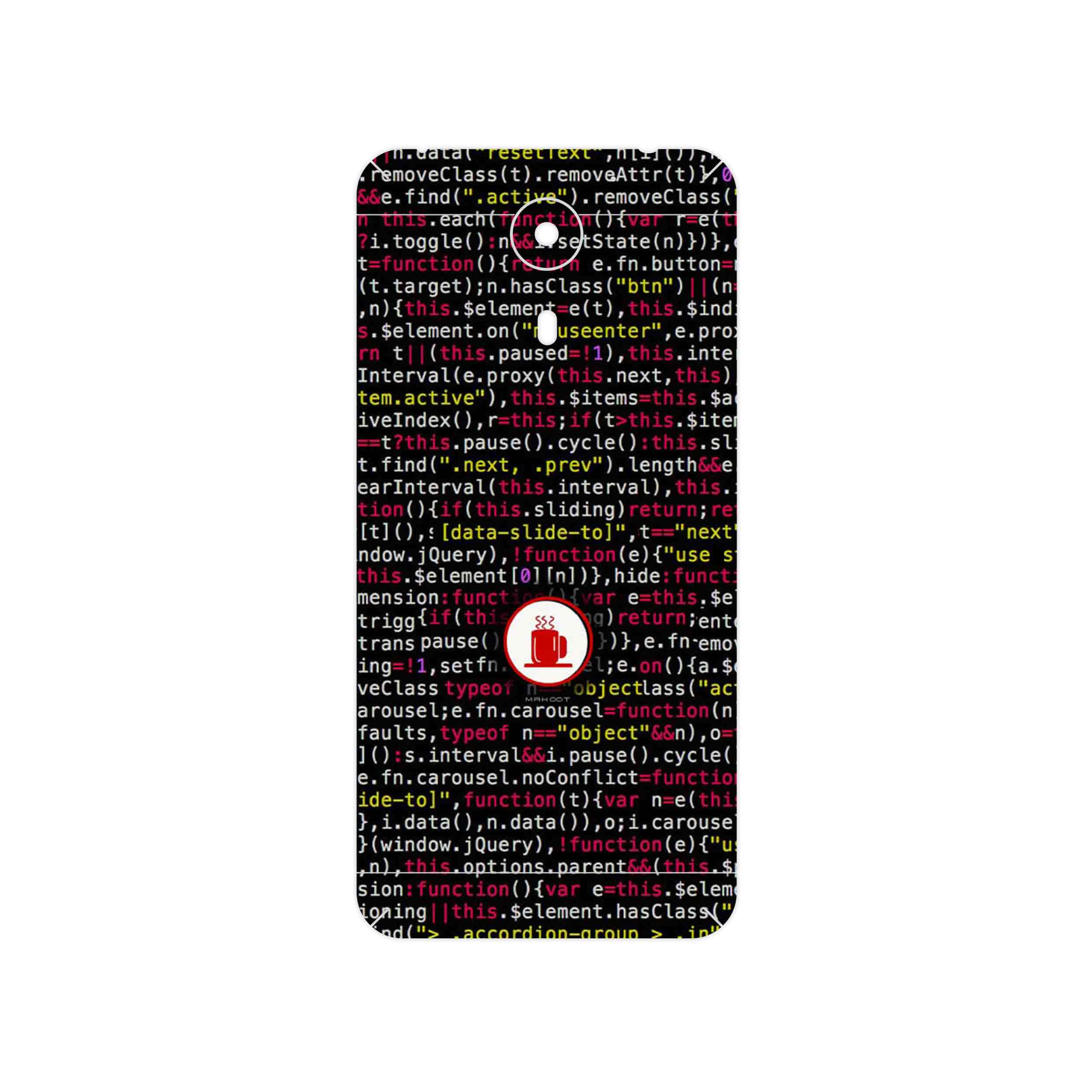 برچسب پوششی ماهوت مدل Programming 1 مناسب برای گوشی موبایل یومی Plus