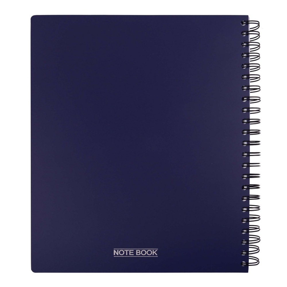 دفتر  200 برگ پاپکو مدل A4  مات کد A4-635 رنگ سرمه ای