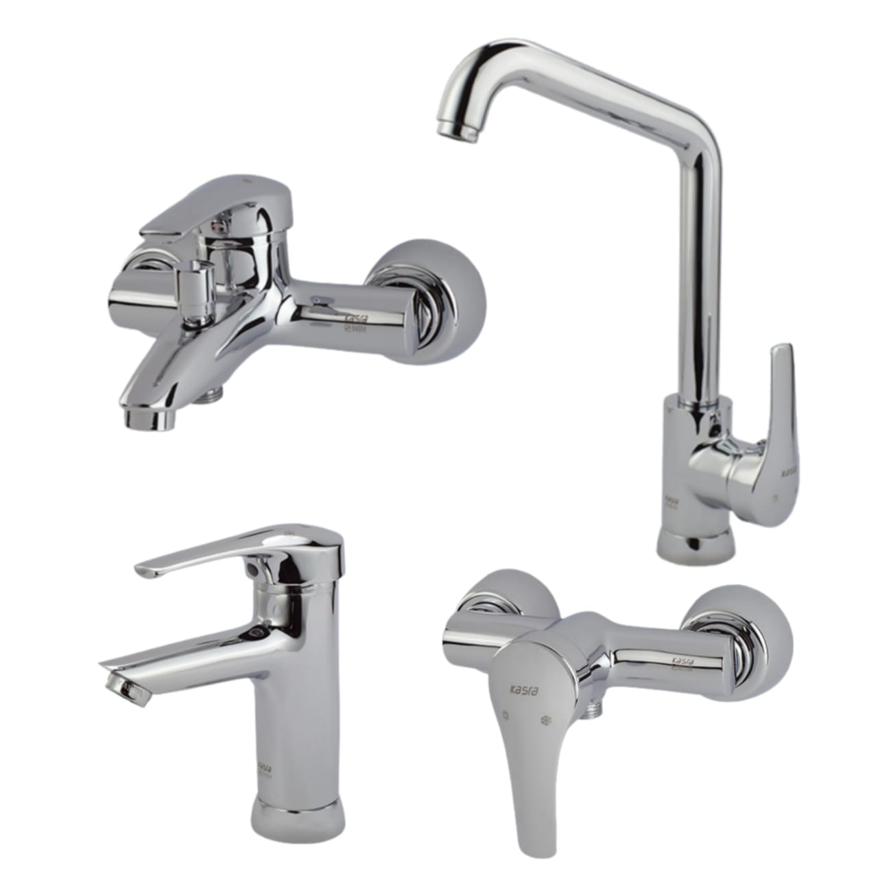 ست شیرآلات کسری مدل آبتین مجموعه 4 عددی