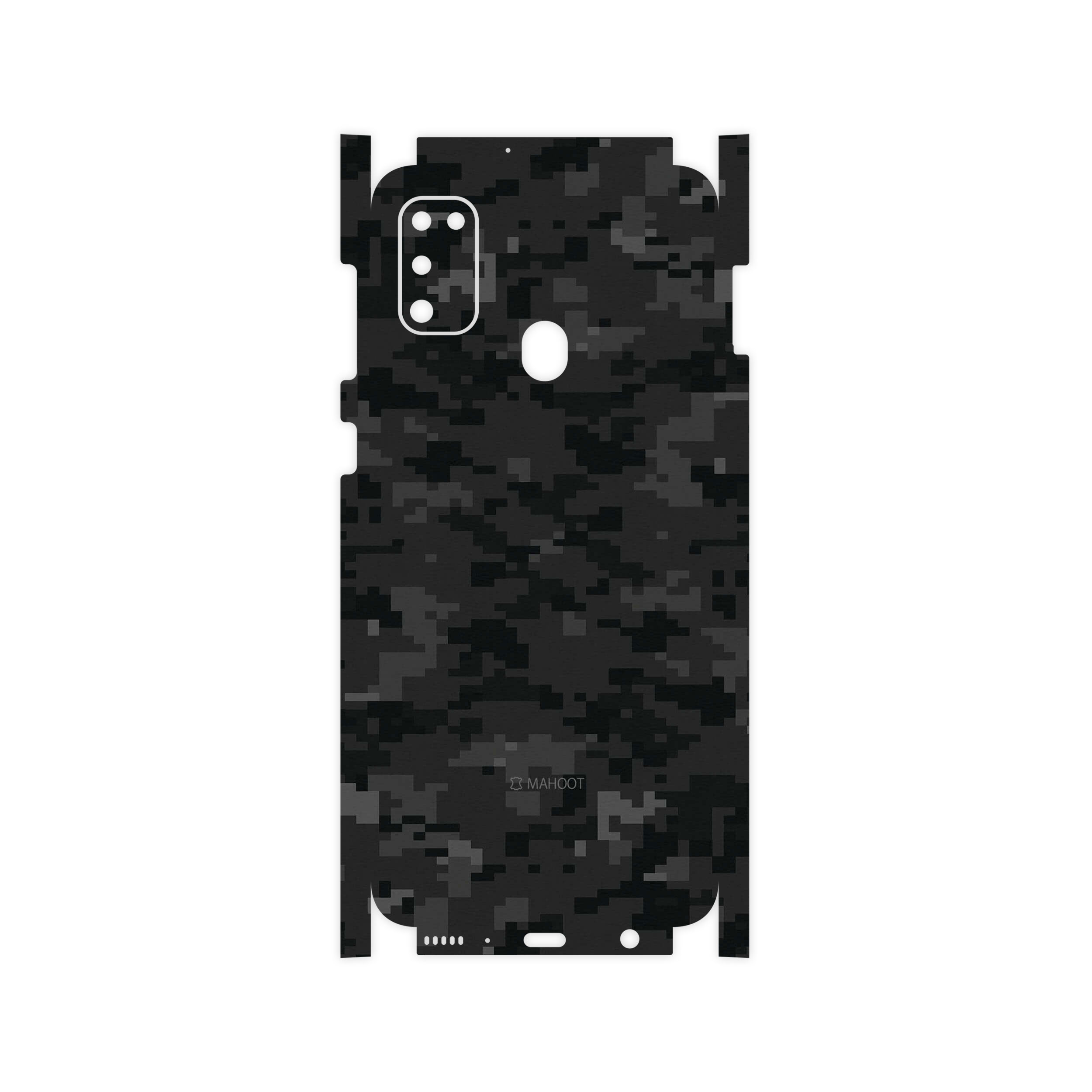 برچسب پوششی ماهوت مدل Night-Army-Pixel-FullSkin مناسب برای گوشی موبایل سامسونگ Galaxy M30s