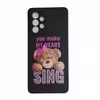 کاور مدل IMD طرح خرس کد 557 مناسب برای گوشی موبایل سامسونگ Galaxy A53