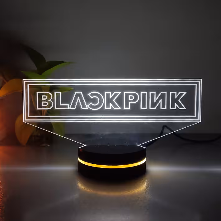 چراغ خواب مدل گروه بلک پینک blackpink