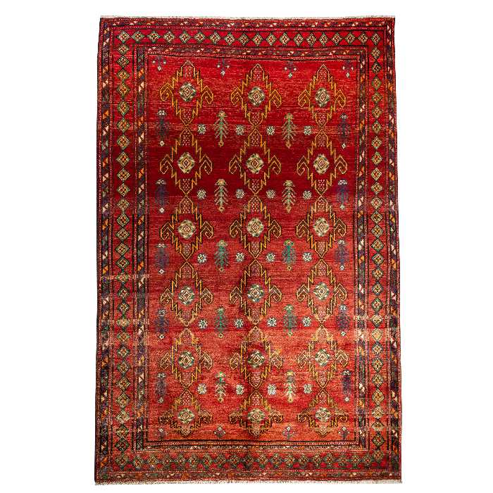 فرش دستبافت هفت متری مدل قوچان کد 33.1872