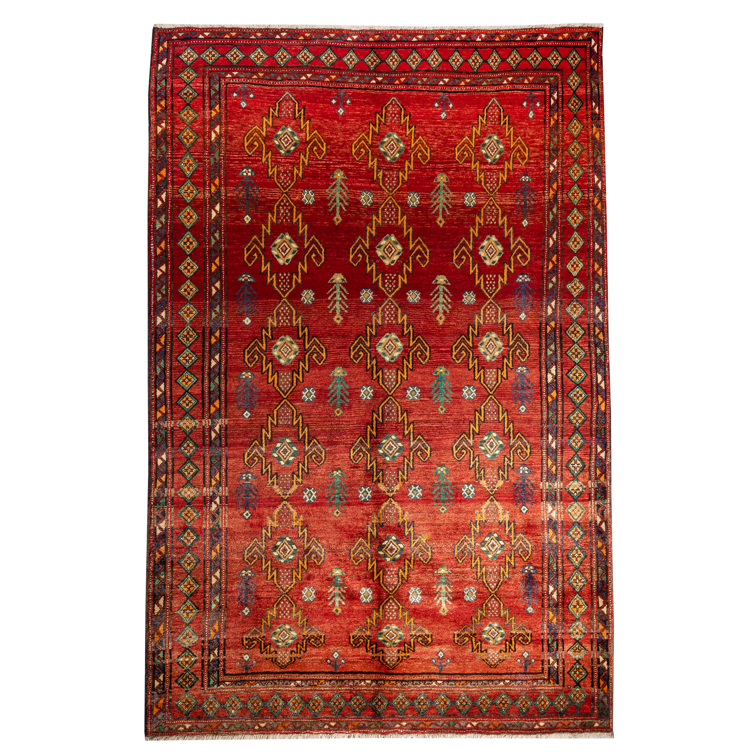 فرش دستبافت هفت متری مدل قوچان کد 33.1872