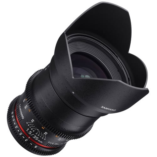 لنز سینمایی سامیانگ SAMYANG 35MM T1.5 VDSLR II FOR CANON EF