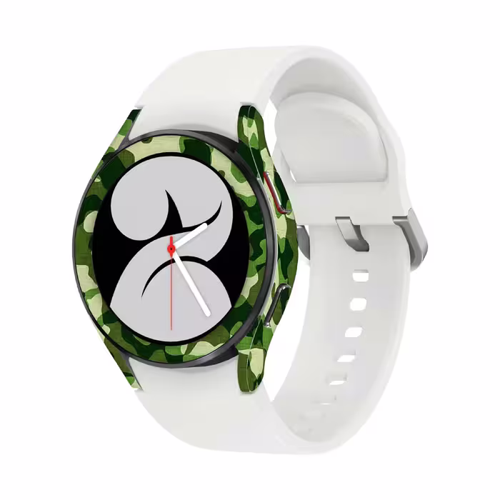برچسب ماهوت طرح Army Green 2 مناسب برای ساعت هوشمند سامسونگ Watch4 40mm
