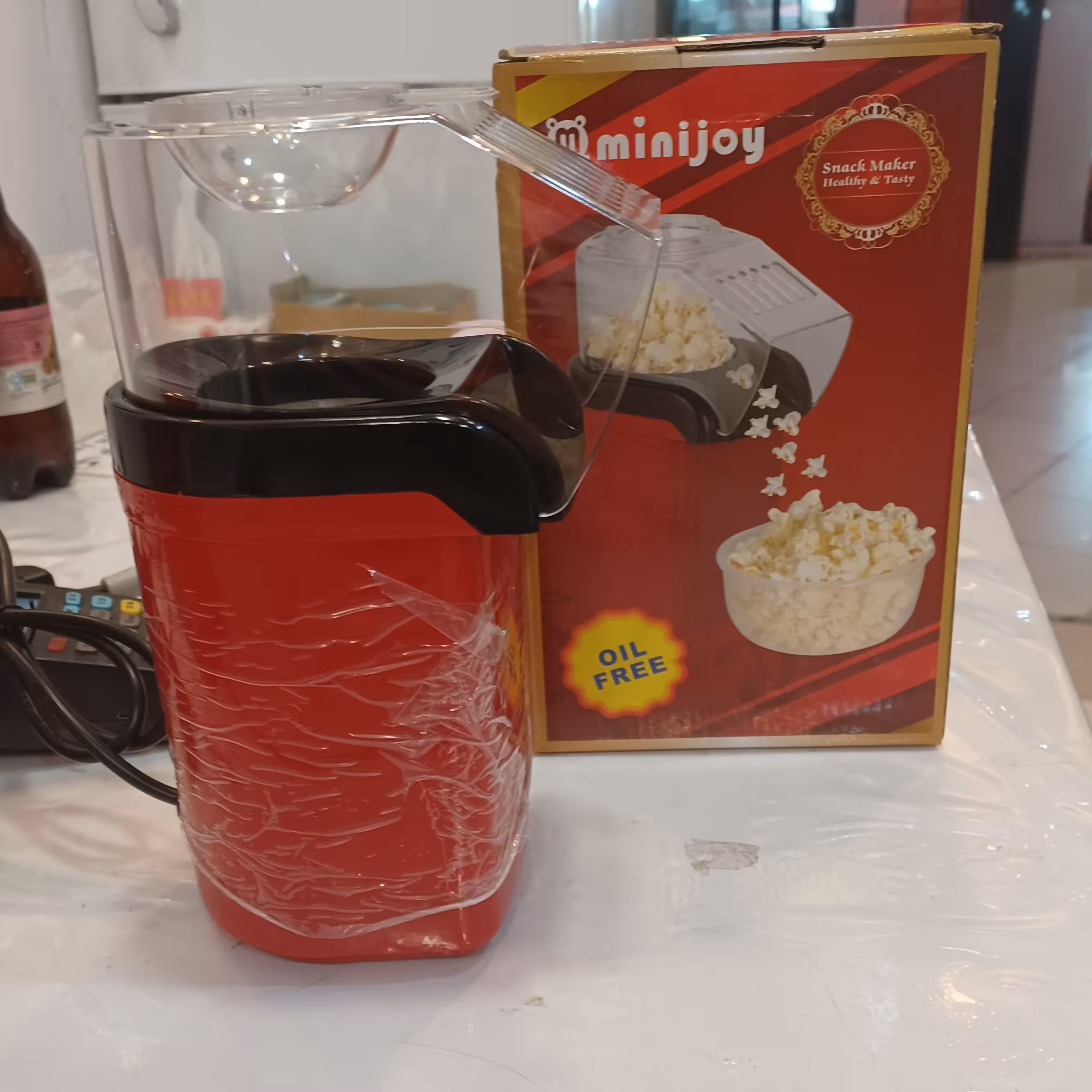 پفیلاسازبرقی پفک هندی ساز پاپ کرن ساز بدون روغن طبق عکس ارسال 1روزه ورایگان