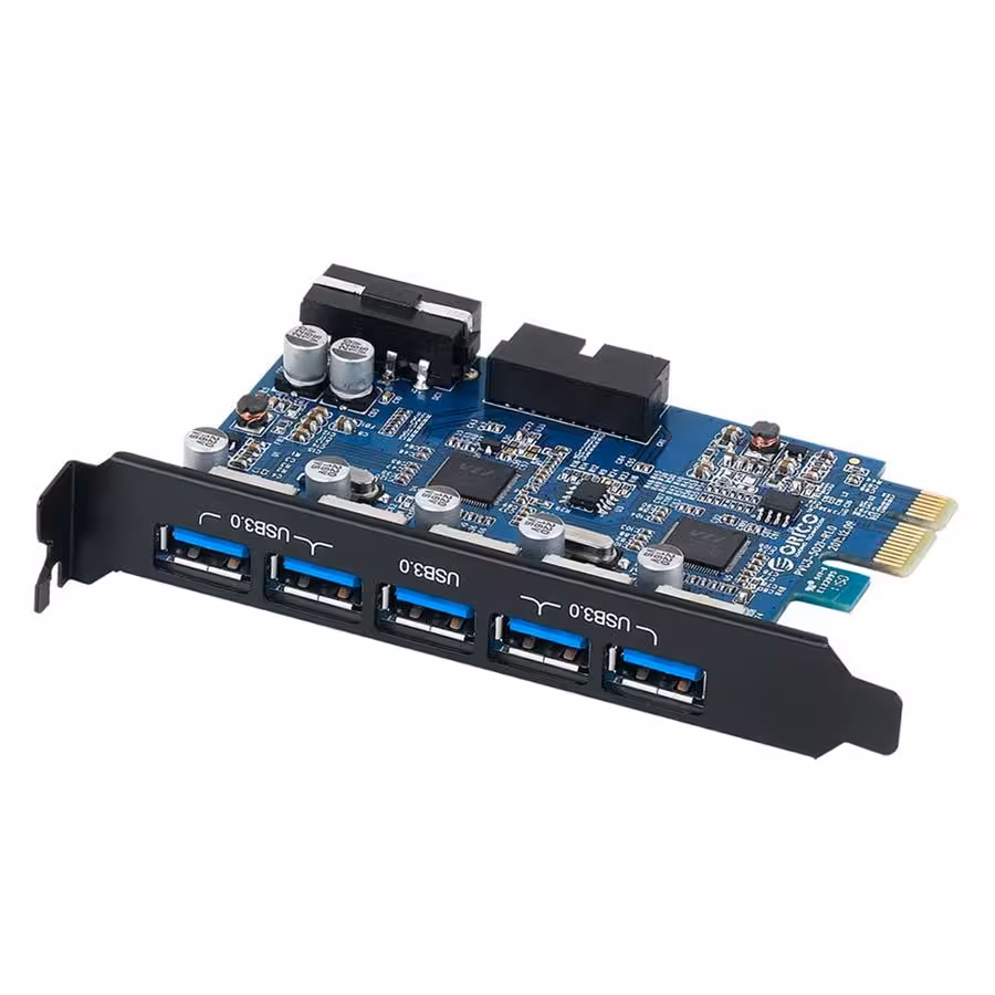هاب یو اس بی 5 پورت PCI اوریکو 502 آی