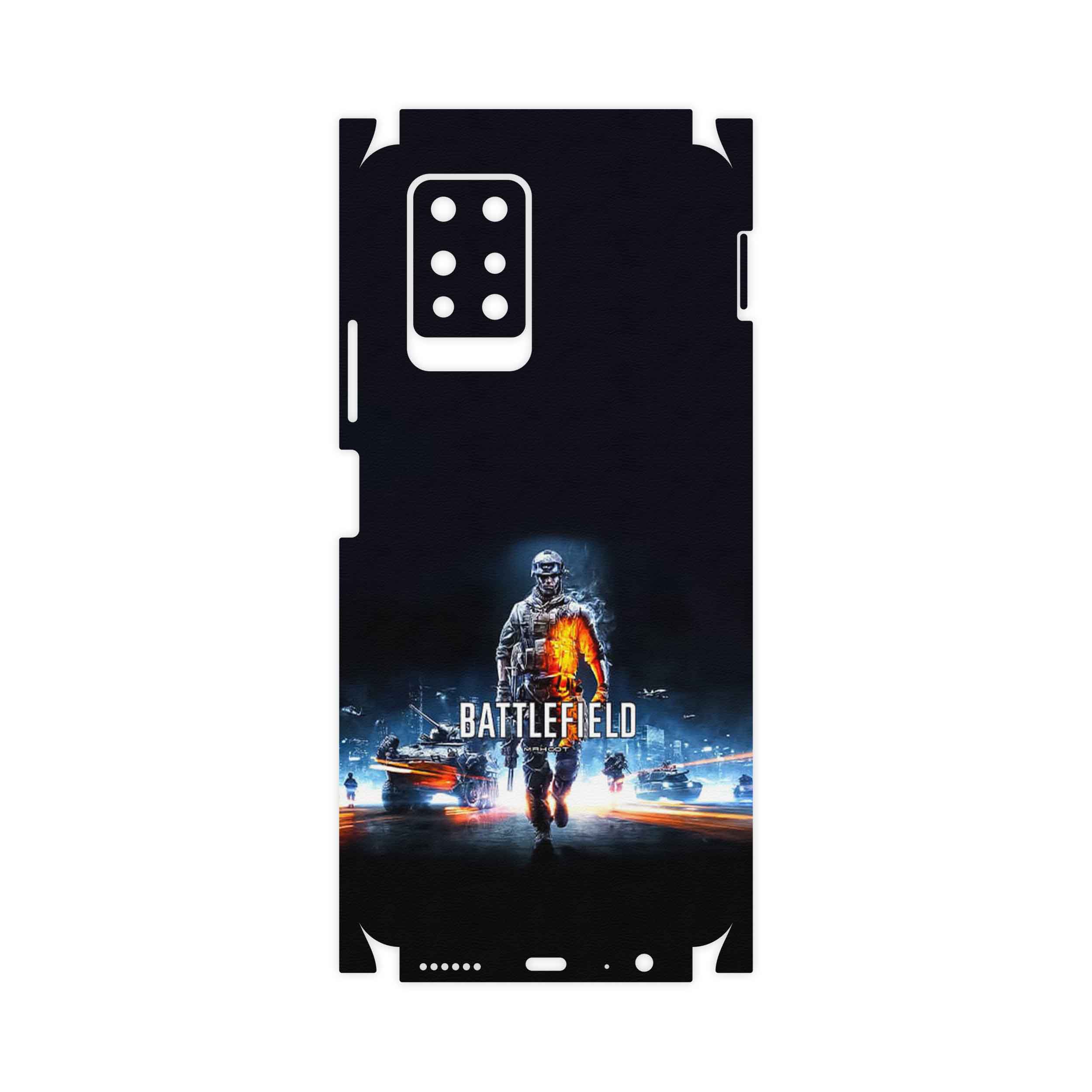 برچسب پوششی ماهوت مدل Battlefield Game Series-FullSkin مناسب برای گوشی موبایل اینفینیکس Note 10 Pro