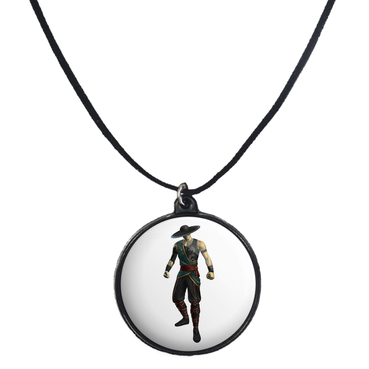 گردنبند پرمانه طرح mortal kombat کد pmb.27557مدل دو طرفه