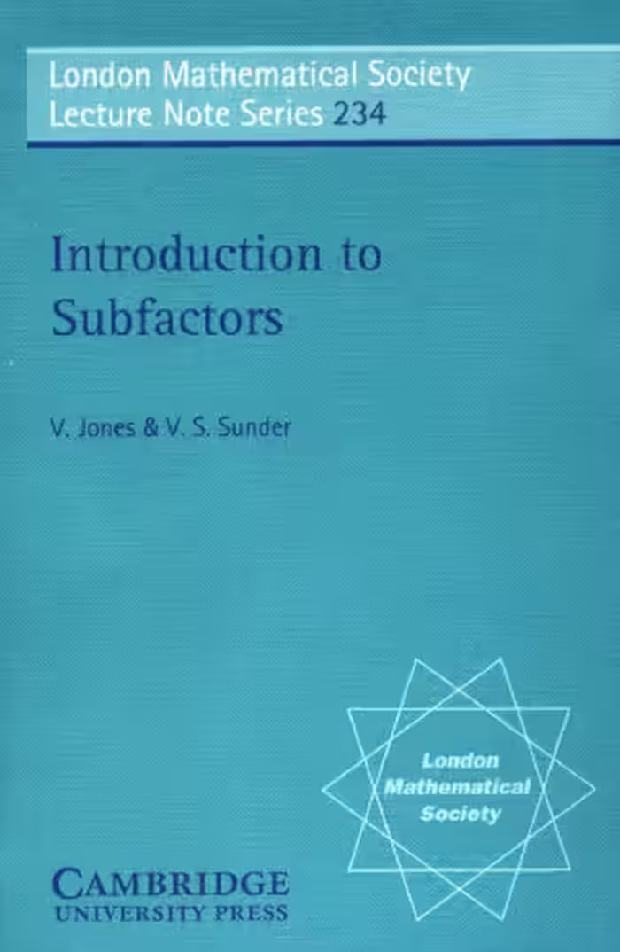 خرید و دانلود نسخه کامل کتاب Introduction to Subfactors