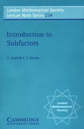 خرید و دانلود نسخه کامل کتاب Introduction to Subfactors