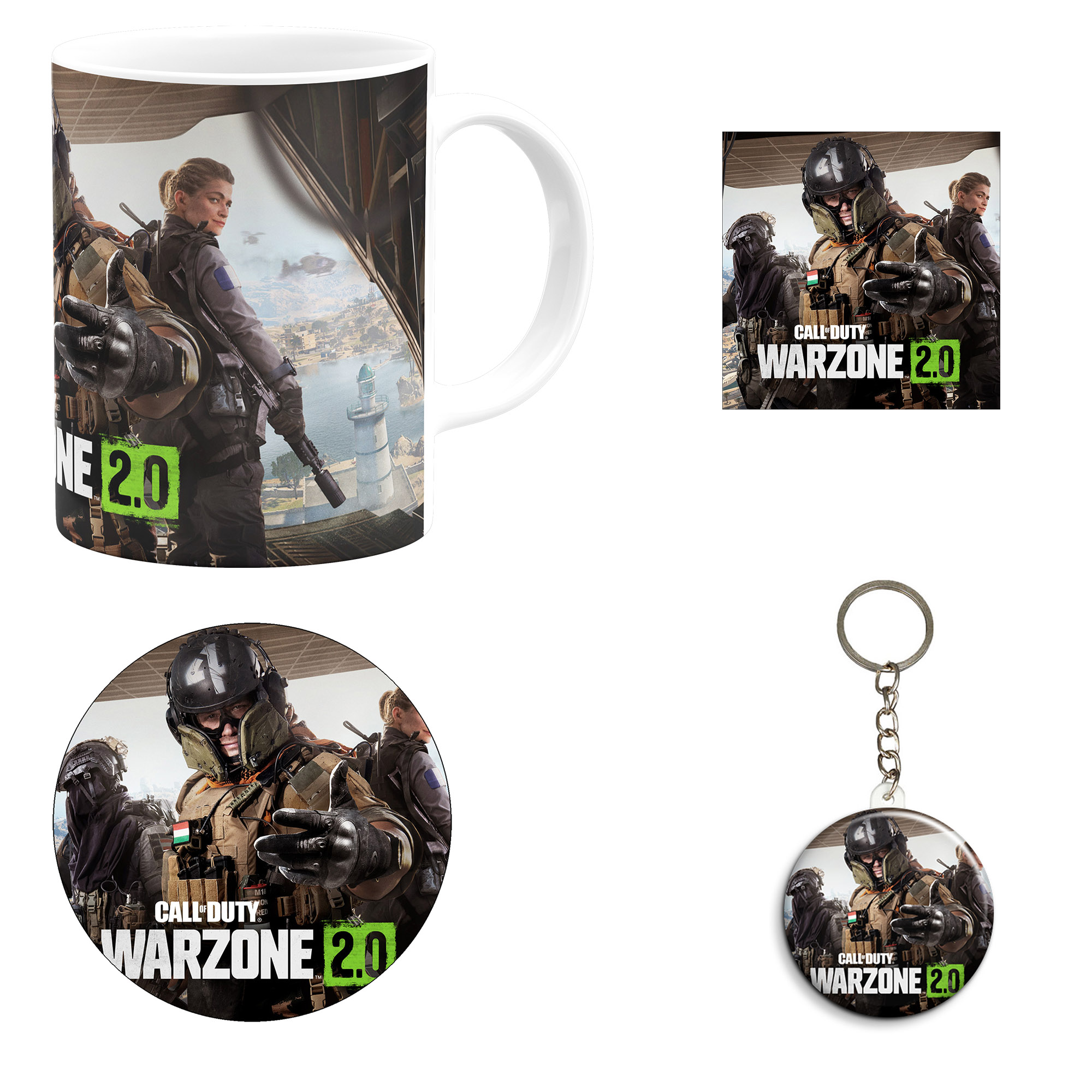 ست هدیه ماگ مدل بازی کال اف دیوتی طرح call of duty کد M30