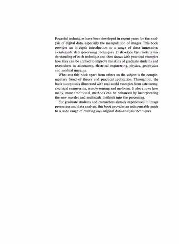 خرید و دانلود نسخه کامل کتاب Image Processing and Data Analysis : The Multiscale Approach
