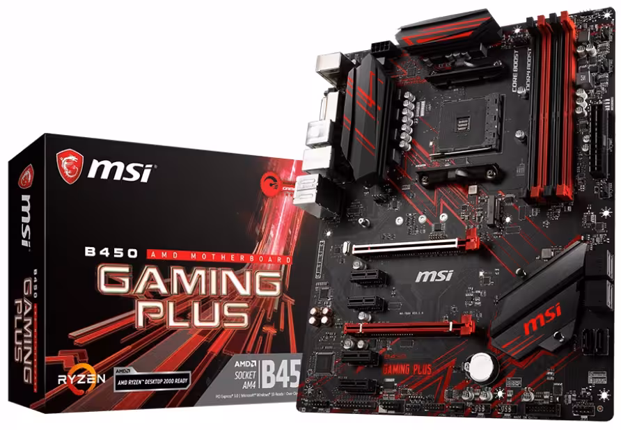 مادربرد ام اس آی مدل B450 GAMING PLUS