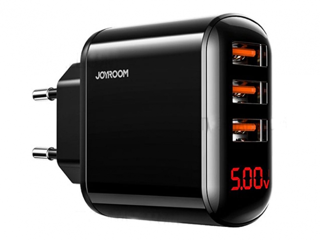 شارژر دیواری هوشمند جویروم JOYROOM HKL-USB59 Intelligent Digital Wall Charger