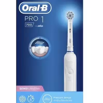 مسواک برقی اورال بی مدل Pro 1 700 Sensi Ultra Thin