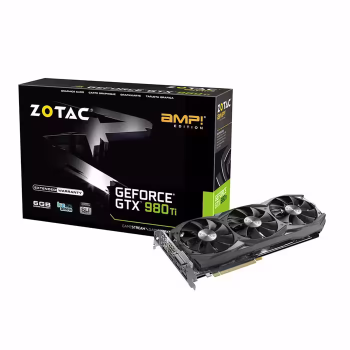 کارت گرافیک زوتاک GTX 980 Ti AMP 6GB GDDR5