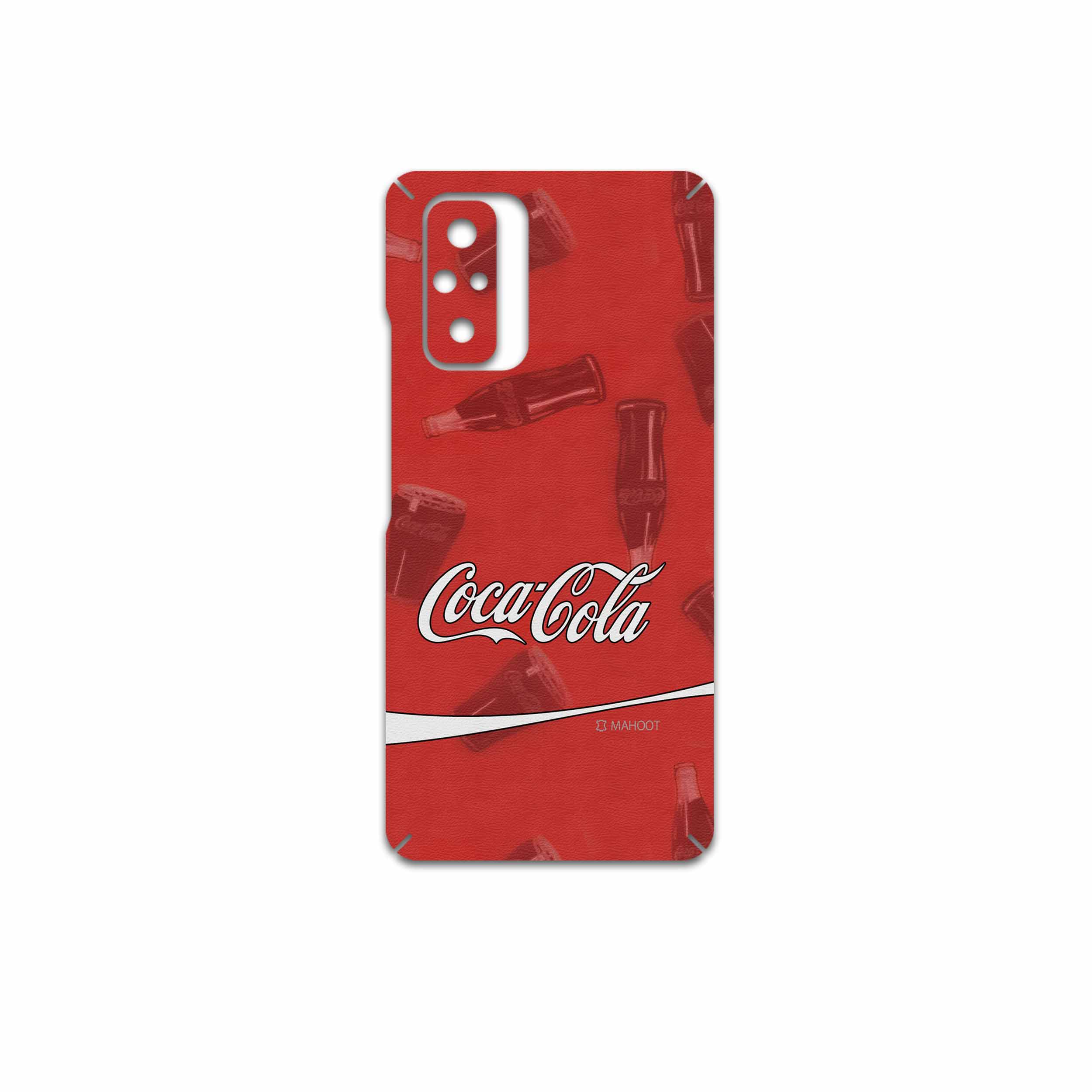 برچسب پوششی ماهوت مدل Coca-Cola-Logo مناسب برای گوشی موبایل شیائومی Redmi Note 10 Pro Max