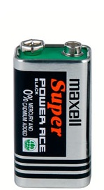 باتری کتابی مکسل مدل سوپر پاور ایس 9ولت