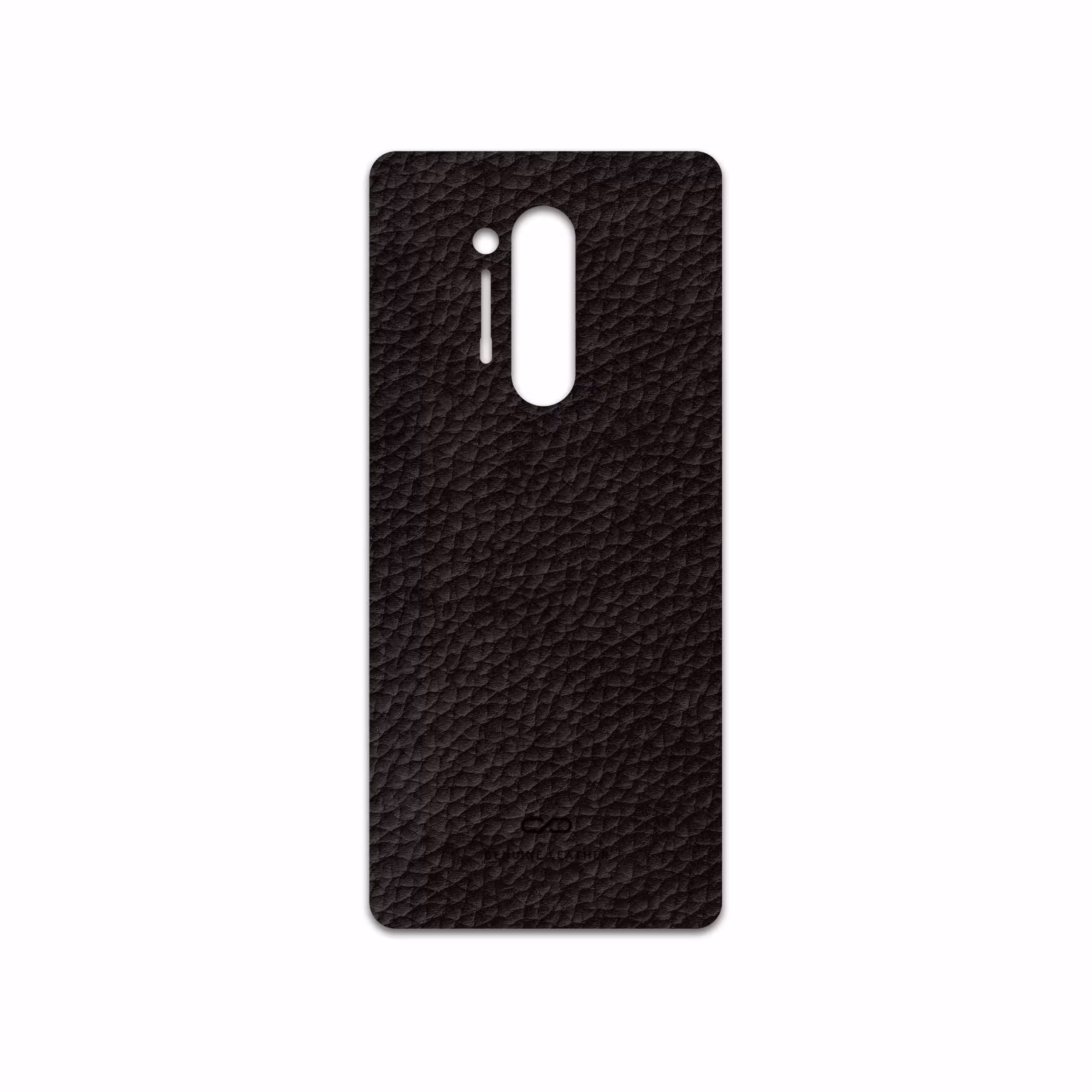 برچسب پوششی ماهوت مدل Dark-Brown-Leather مناسب برای گوشی موبایل وان پلاس 8 Pro