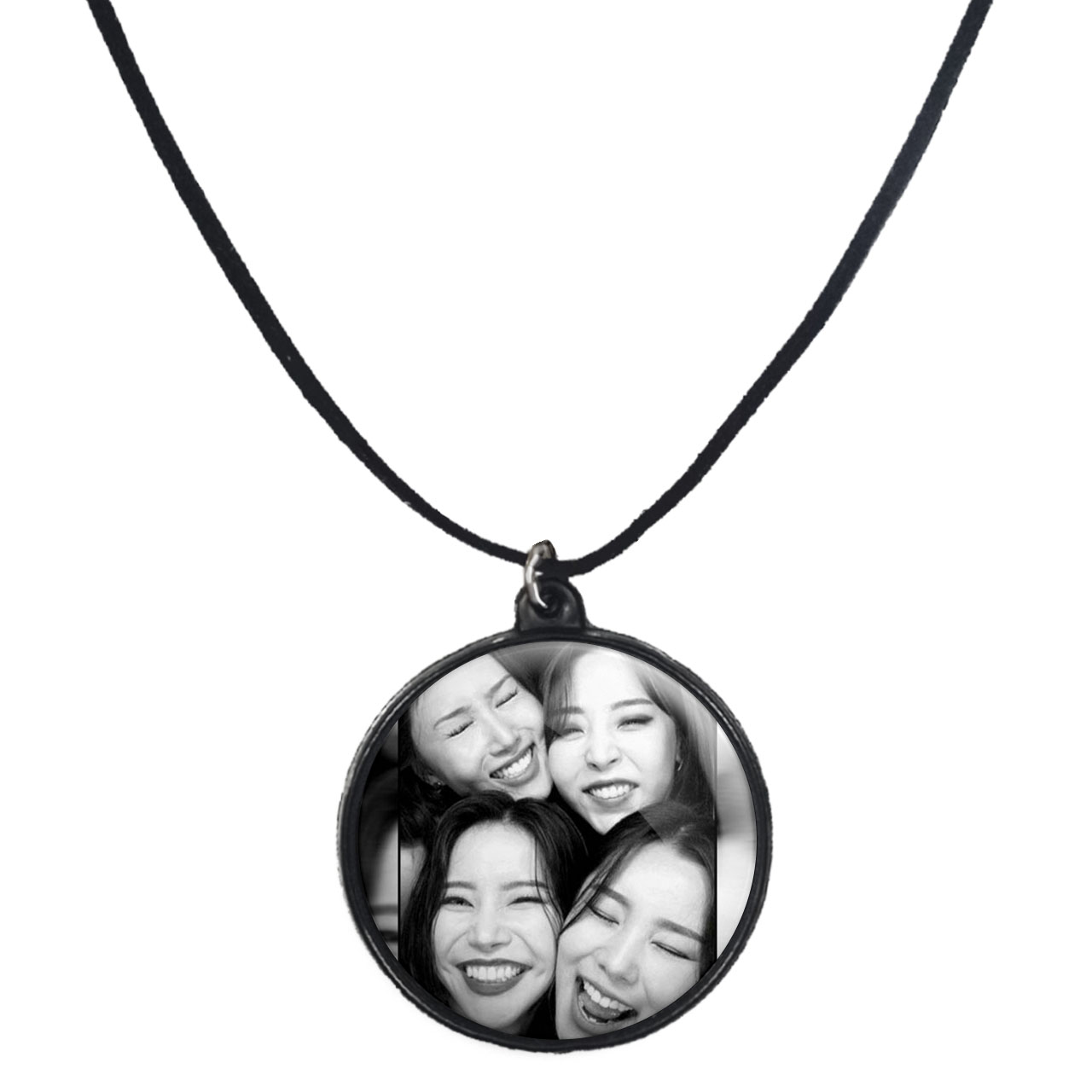 گردنبند پرمانه طرح mamamoo کد pmb.13378 مدل دو طرفه