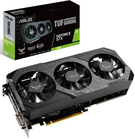 کارت گرافیک ایسوس مدل TUF3-GTX1660-A6G-GAMING با حافظه 6 گیگابایت
