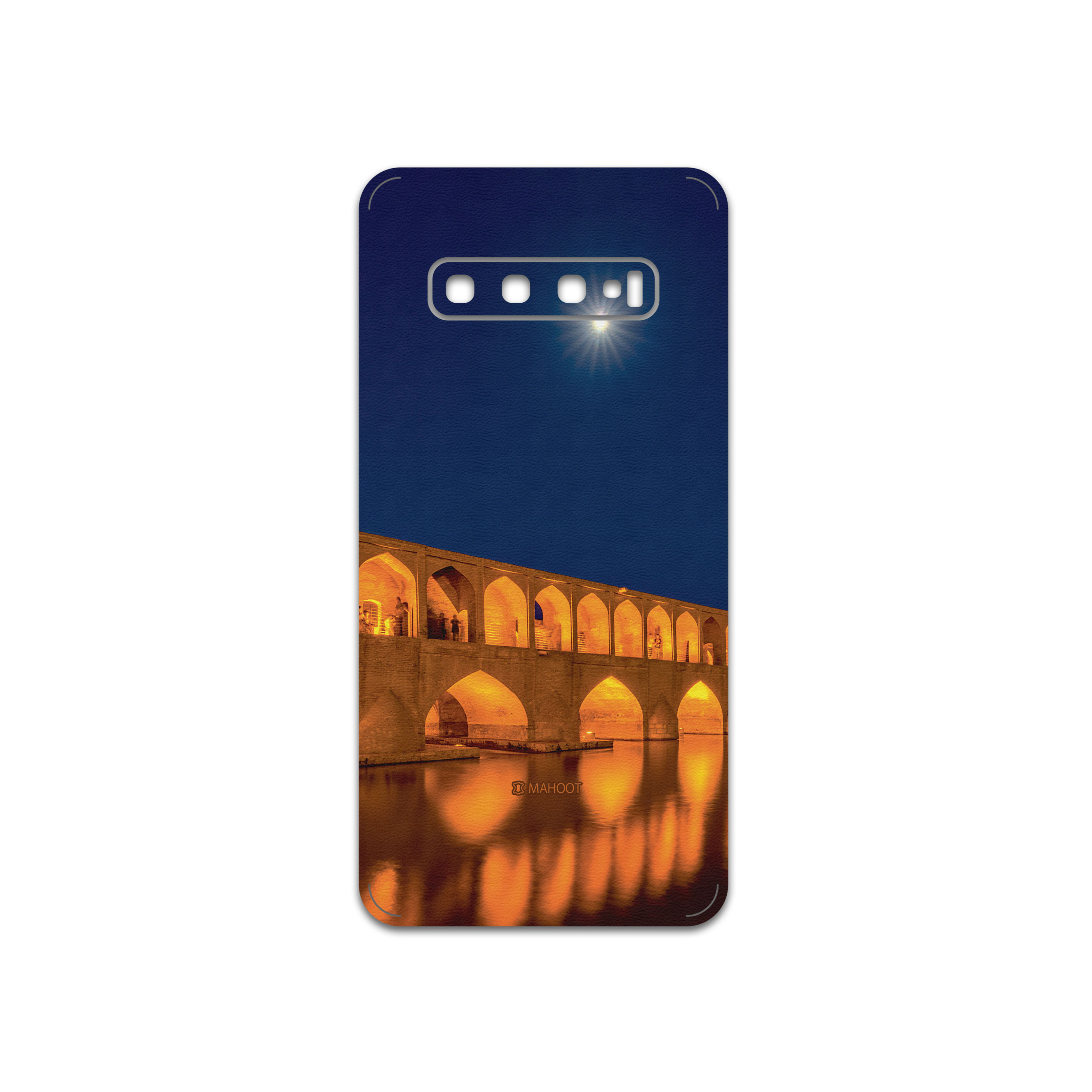 برچسب پوششی ماهوت مدل Si-O-Se-Pol مناسب برای گوشی موبایل سامسونگ Galaxy S10