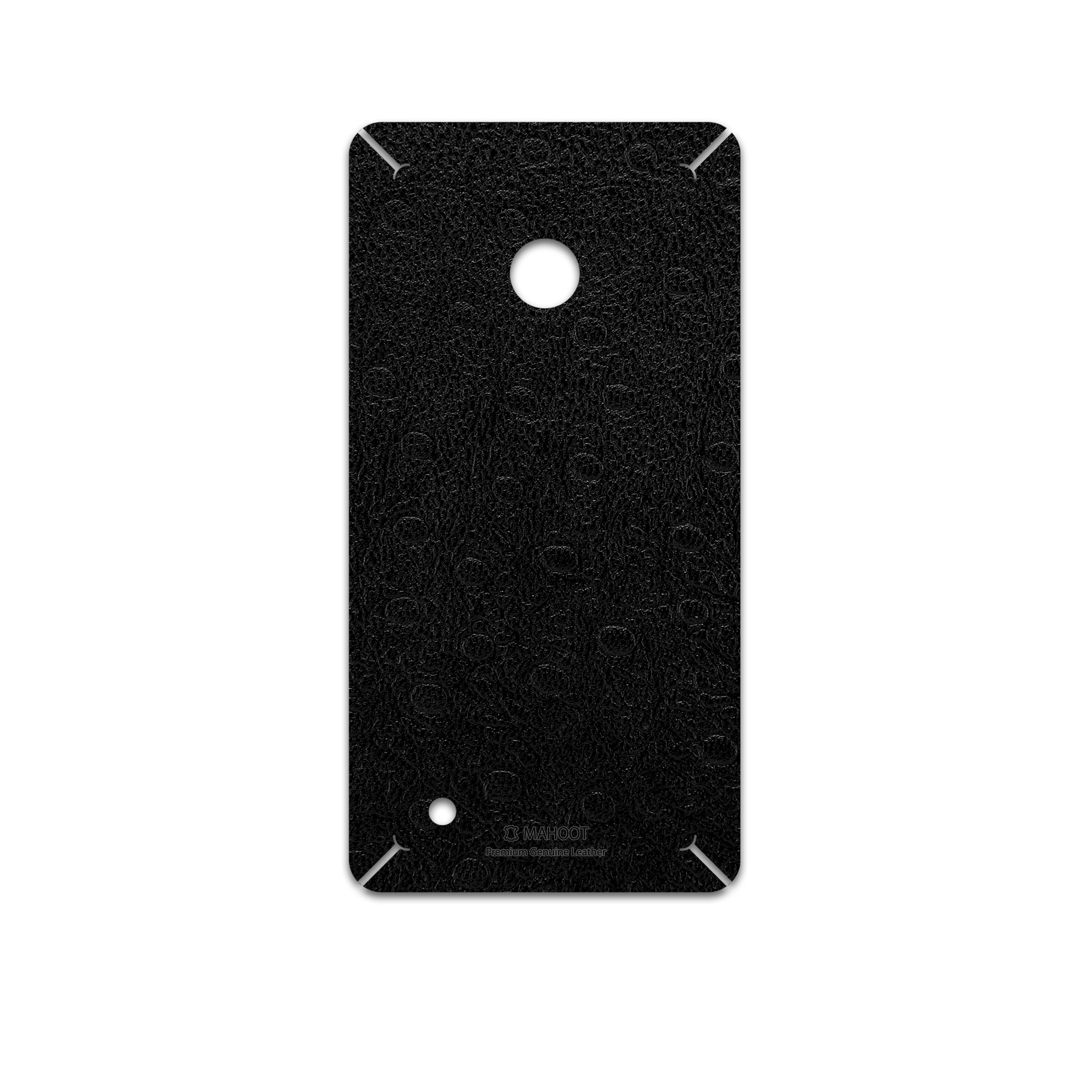 برچسب پوششی ماهوت مدل Ostrich-Leather مناسب برای گوشی موبایل نوکیا Lumia 530