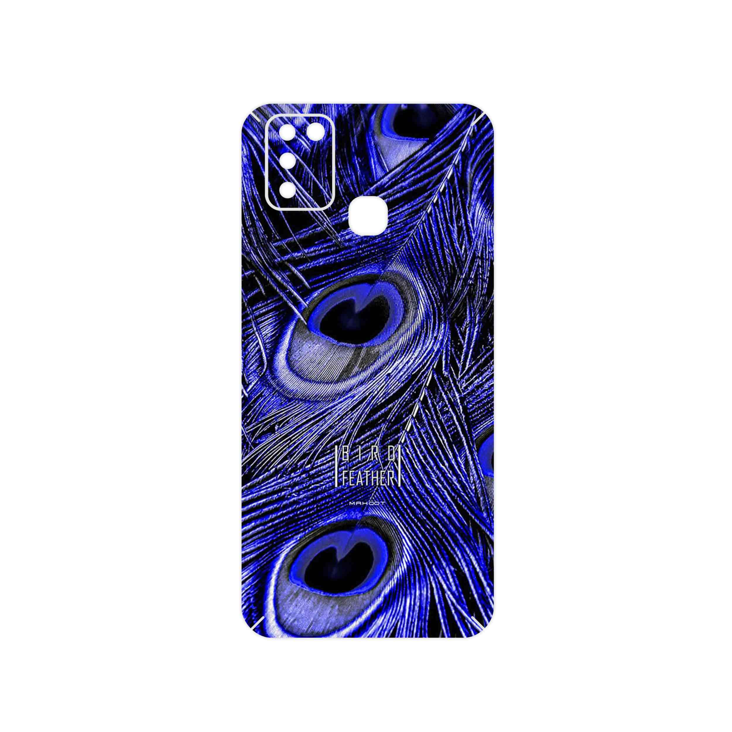 برچسب پوششی ماهوت مدل Purple Feather مناسب برای گوشی موبایل اینفینیکس Smart 6 X657B