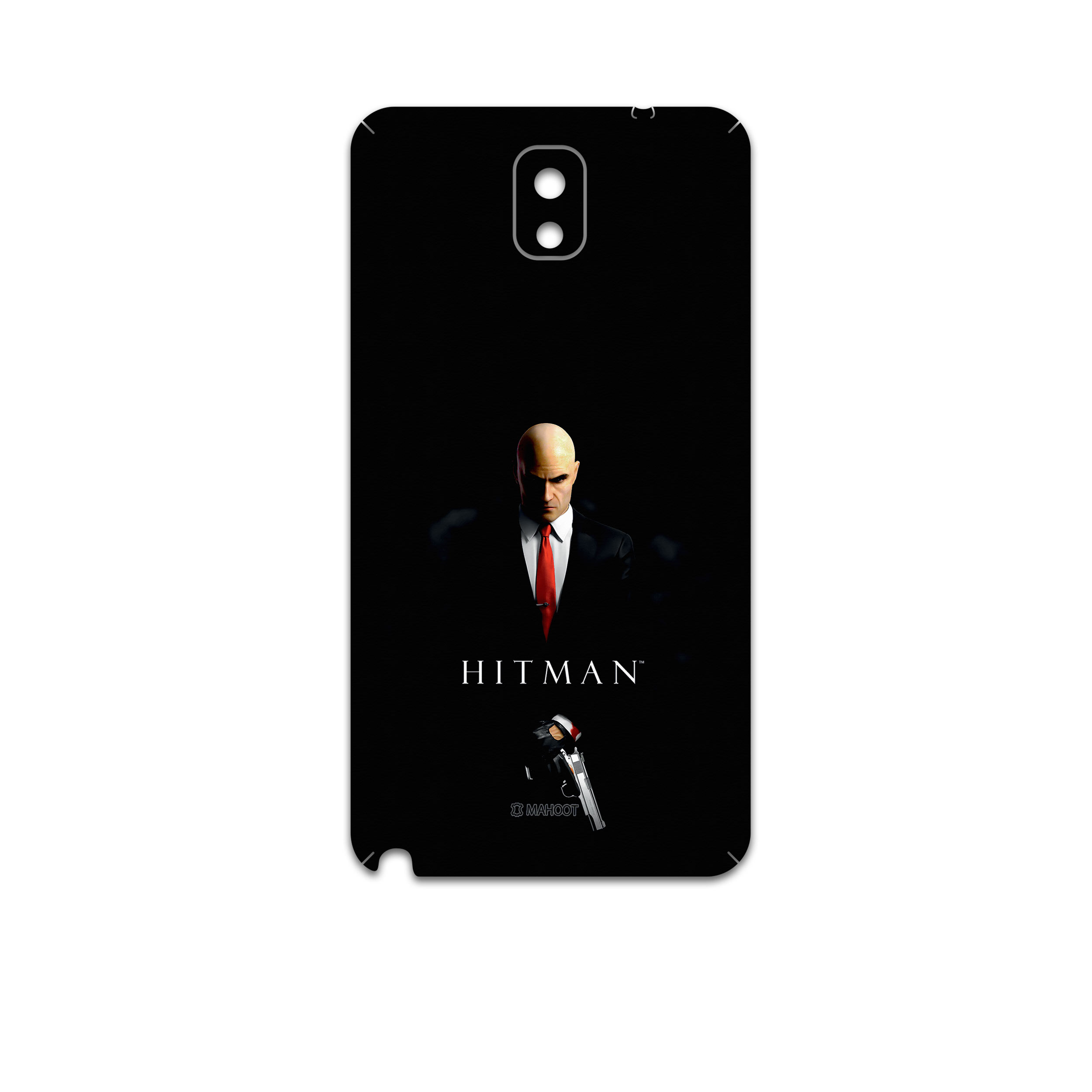 برچسب پوششی ماهوت مدل HITMAN-Game مناسب برای گوشی موبایل سامسونگ Galaxy Note 3