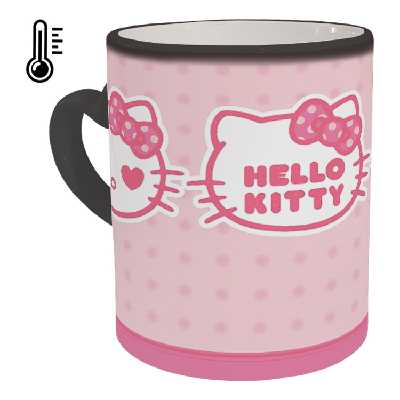 ماگ حرارتی مدل دسته قلبی طرح کیتی کد 29