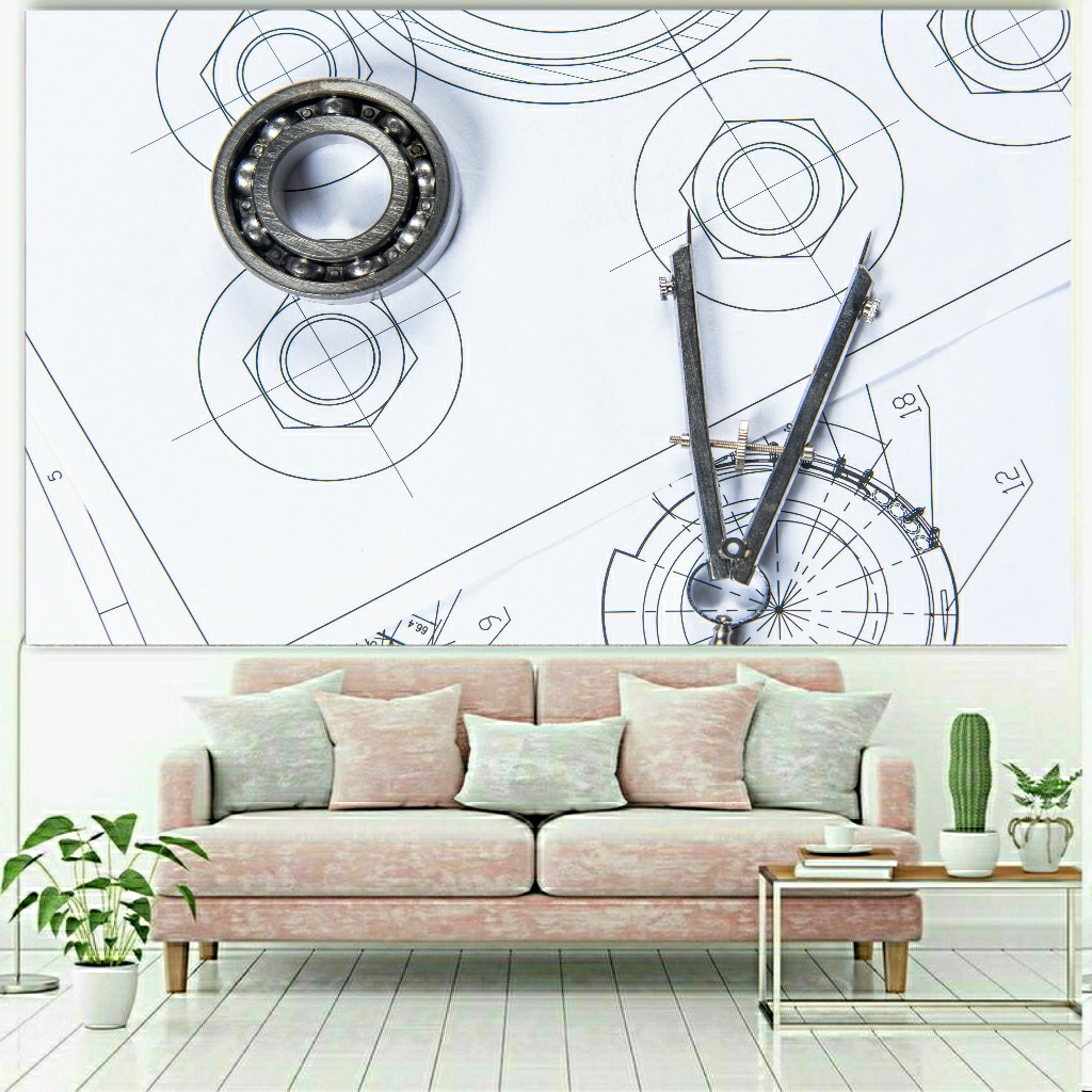 تابلو بوم طرح مهندسی ساختمان مدل SDB2801