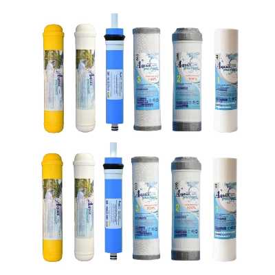 فیلتر دستگاه تصفیه آب آکوا پیورست مدل RO TS 1200 مجموعه 12 عددی