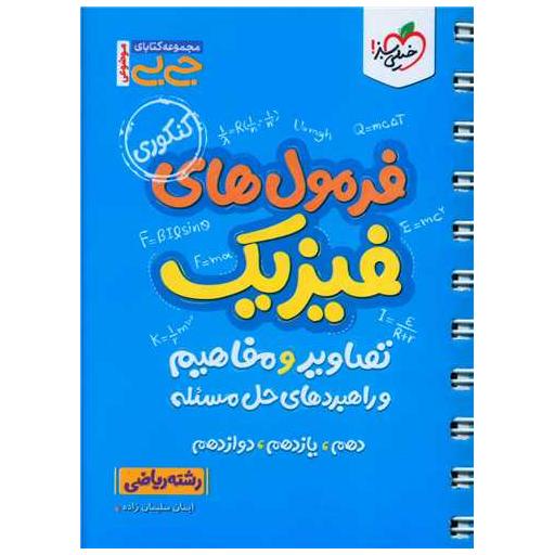 کتاب فرمول های فیزیک تصاویر و مفاهیم و راهبردهای حل مسئله رشته ریاضی اثر ایمان سلیمان زاده