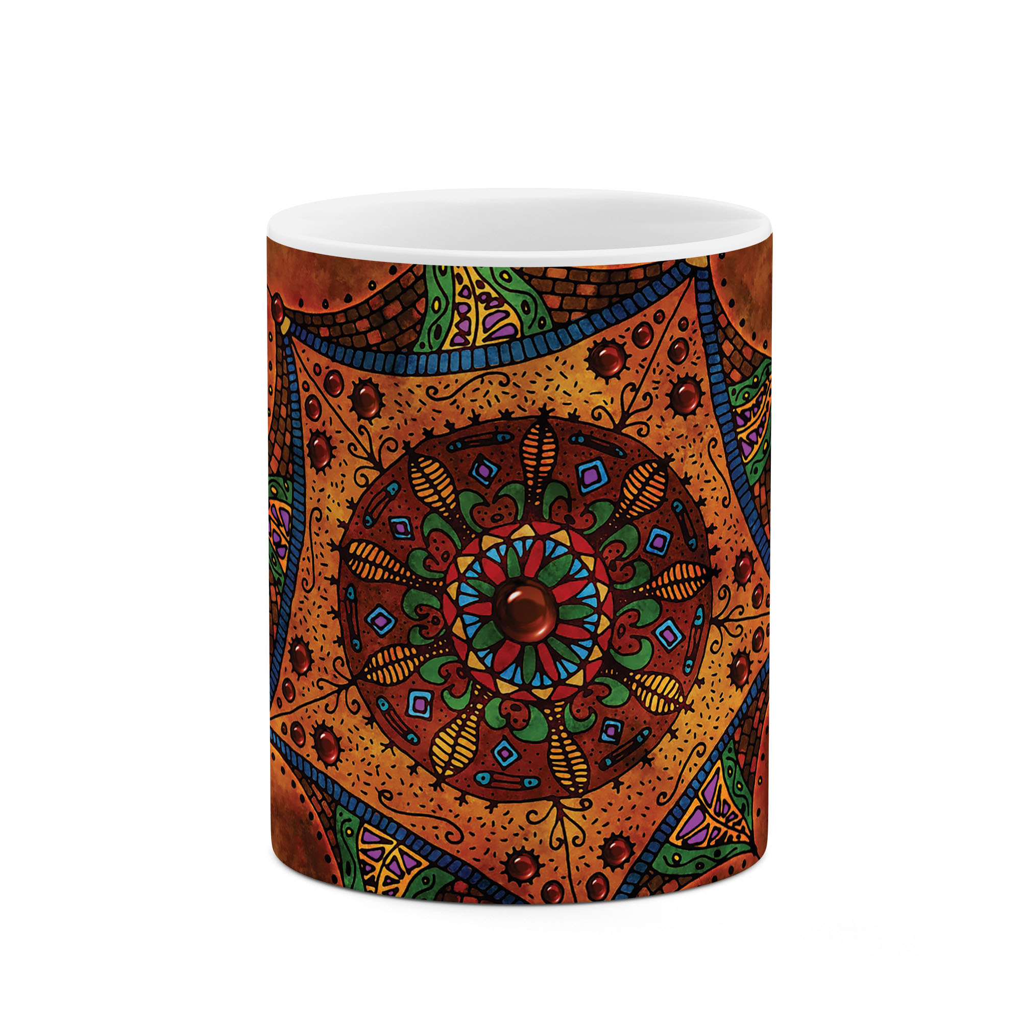 ماگ طرح ترمه مدل mug03354