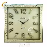 ساعت دیواری اورجینال آرتمیس آلیاژ فلزی نقره ای| کد رفرنس 90018، مدل: 2038SilverWhite