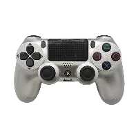 دسته بازی PS4 مدل DualShock 4 نقره ای