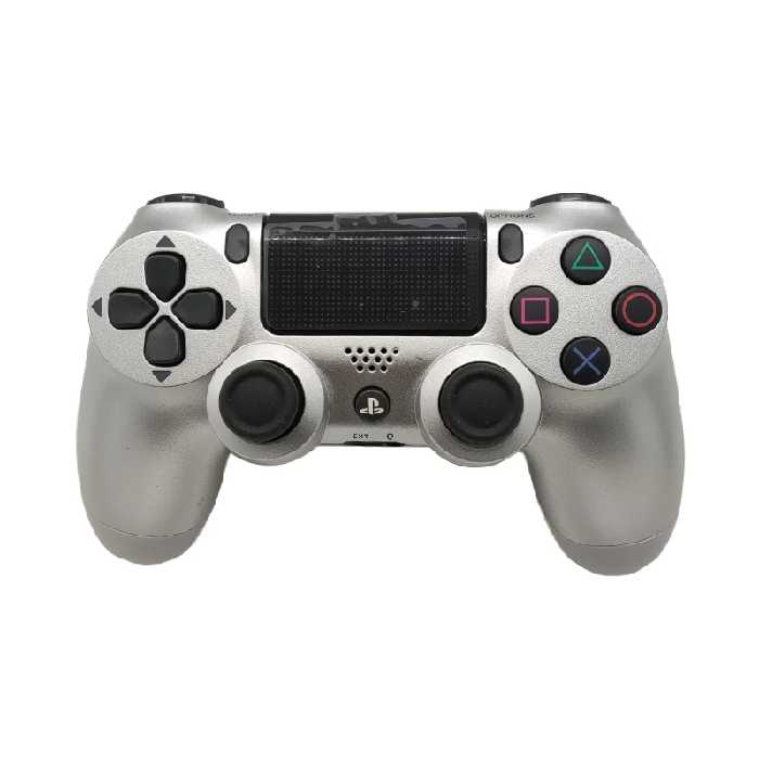 دسته بازی PS4 مدل DualShock 4 نقره ای