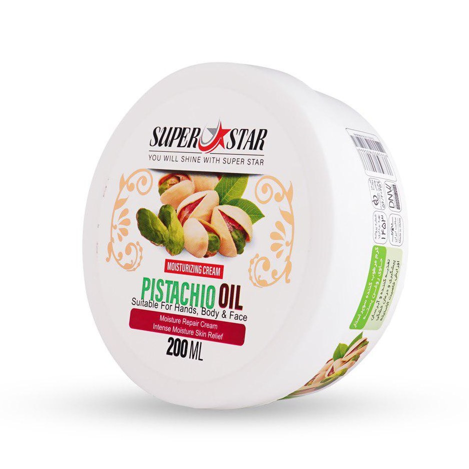 کرم مرطوب کننده روغن پسته