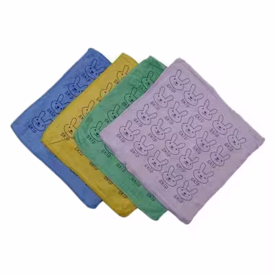 حوله دستی مدل خرگوش سایز 30×30 سانتی متر بسته 3 عددی